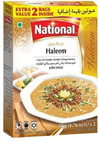 NATIONAL Haleem Masala 50 g x 2 (2nd Bag Inside)