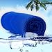 PAMASE Instant Relief Cooling Towel for Sports and Fitness-Blue
