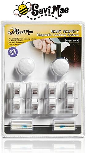 Safety Baby Magnetic Cabinet Locks (8 Locks + 2 Key)