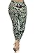 N362-PLUS Sapphire Paisley Printed Stylish Leggings