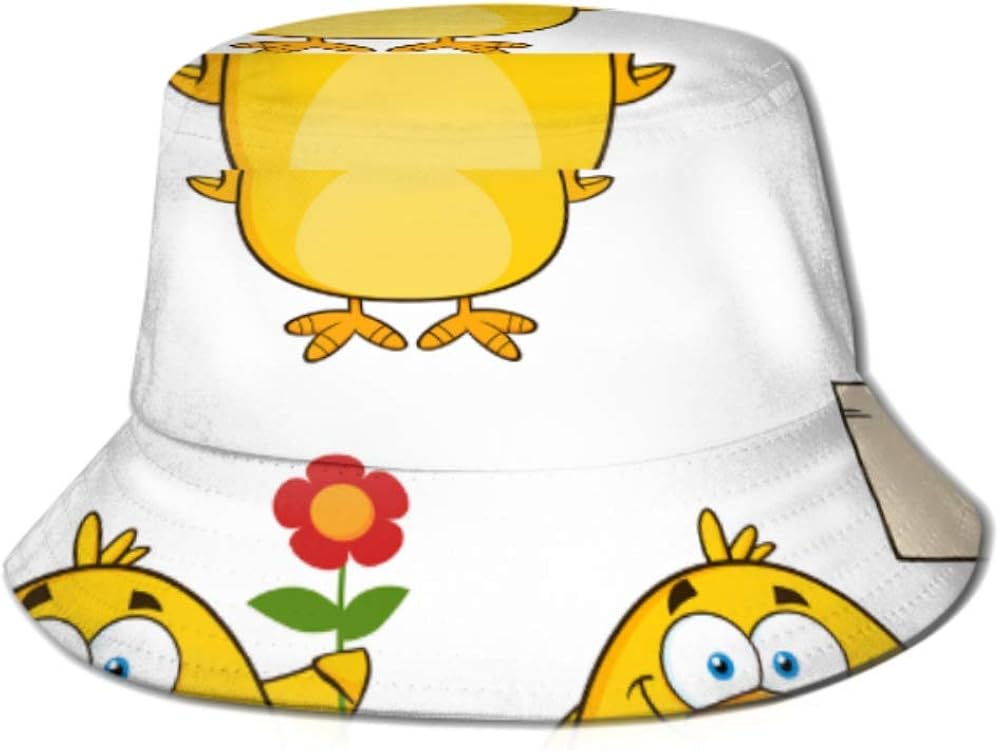 Cartoon Characters With Bucket Hats