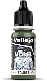 Vallejo VJ70891 Model Color 17 ml Intermediate Green Acrylic Paint