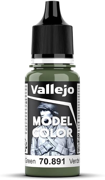 Vallejo VJ70891 Model Color 17 ml Intermediate Green Acrylic Paint