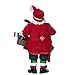 Kurt Adler Fabriche' Italian Musical Santa, 10-Inch