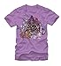 Star Wars Episode IV In Color Adult T-shirt - Purple Heather