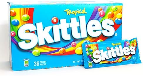 Amazon Skittlesスキットルズ トロピカル フルーツキャンディー 61 5g 2袋セット スキットルズ あめ キャンディ 通販 Amazon Skittlesスキットルズ トロピカル フルーツキャンディー 61 5g 2袋セット スキットルズ あめ キャンディ 通販