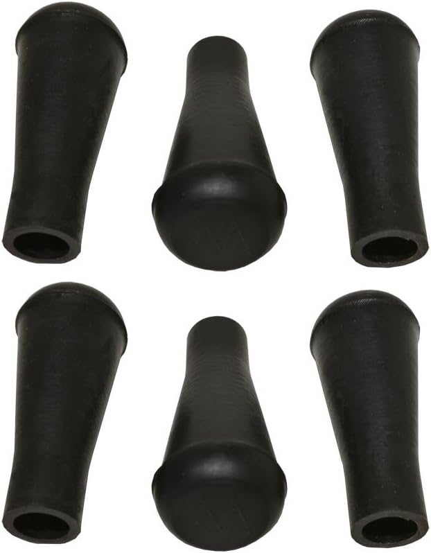 6pcs Safety Soft Rubber Blunt Broadheads 5/16" Arrow Tips Archery Practice Internal Dia 8mm