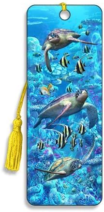 Turtle Town - 3D Bookmark - Pack of 6 Pieces: Bk46tto