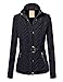 MBJ Womens Quilted Puffer Jacket with Inner Fleece