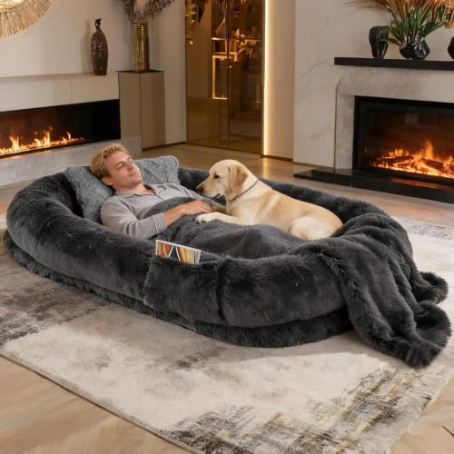 LOVEPals Human Dog Bed