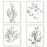 MGahyi Botanical Plant Wall Art Prints, Plant Wall