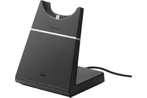 Jabra Evolve 75 Charging Stand Only – Provides Easy and Convenient Charging and Storage, Authentic Office Headset Accessory