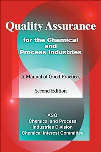Download Quality Assurance for the Chemical and Process Industries: A Manual of Good Practices PDF