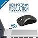 Sabrent 3-Button 2.4GHz Wireless Mouse Mice with Nano Receiver (MS-WRLS)