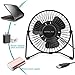 OPOLAR 5-Inch USB Desk Fan, Portable Mini Personal Fan with Two Speed-Settings, Super Quiet, Metal Design, 360° Up and Down, Perfect for Home, Office