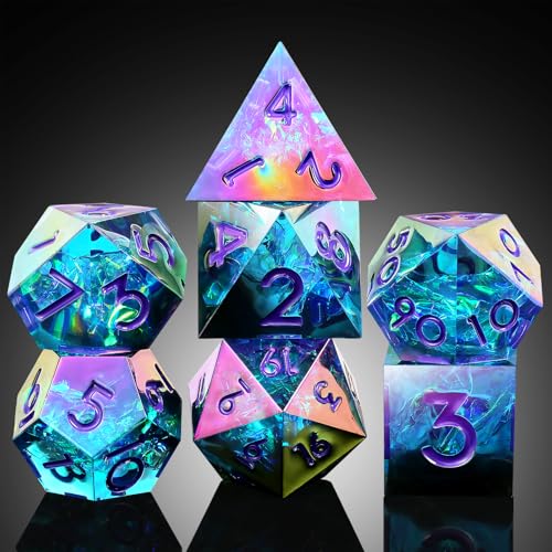 Iridescent Green and Blue