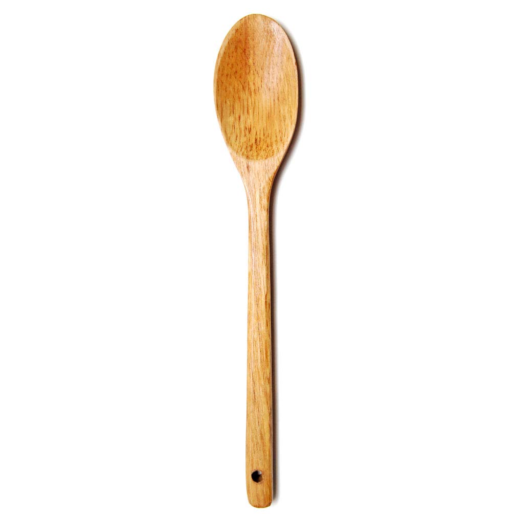 Photo 1 of Luxxii (1 Pack) 12.5" Wooden Cooking Tuner Spoon for Mixing, Baking, Serving Kitchen Utensils