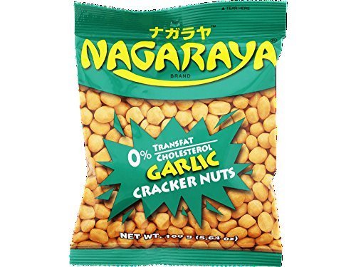 NAGARAYA - GARLIC CRACKER NUTS - 5.64 0Z /160 G