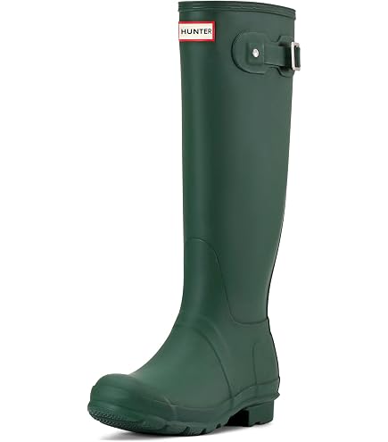Amazon.com | Hunter Women's Original Tall Rain Boots, Navy, 7