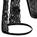 Men's Sexy Floral Lace Sissy Pouch Crossdress Panties Boxer Briefs Mesh Sheer See-Through Garter G-String Girly Underwear Low Rise Breathable Hipster Bikini Swim Shorts Thongs Swimwear Underpants
