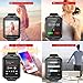 ANDROSET Universal Bluetooth Smartwatch for Android/IOS Touch Screen Smart Phone Mate - Black