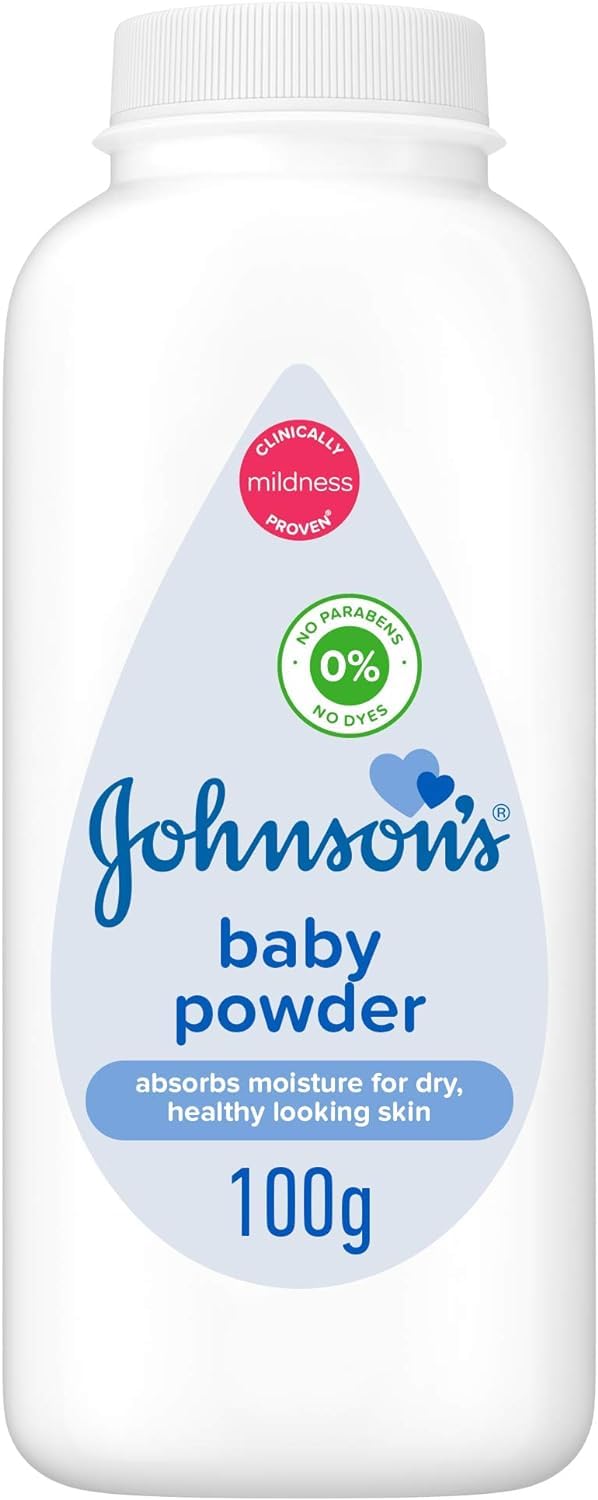 12 x Johnsons Baby Powder 100g