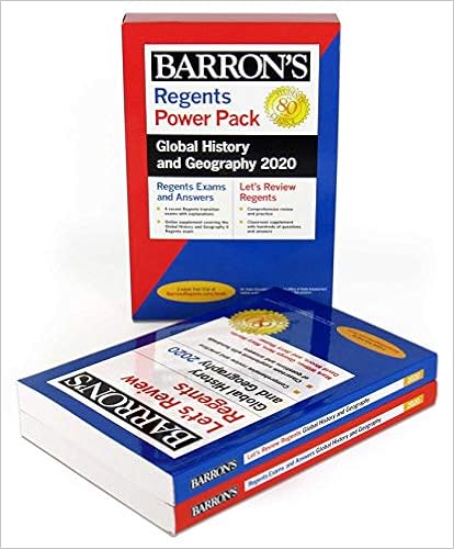 Amazon Com Regents Global History And Geography Power Pack 2020 Barron S Regents Ny 9781506254098 Romano Ph D Michael J Streitwieser B A M A William Martin Mary Willner M S Mark Hero George Books