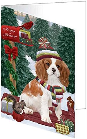 christmas cavalier king charles spaniel