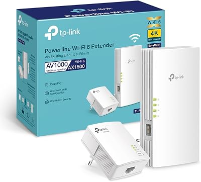 CPL WiFi AV1000 WiFi 6 1500Mpbs, Port Gigabit, TL-WPA7817 KIT
