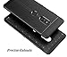 Cruzerlite Sony Xperia XZ3 Case, Cruzerlite Flexible Slim Case with Leather Texture Grip Pattern and Shock Absorption TPU Cover for Sony Xperia XZ3 (Black)