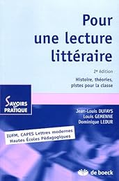Pour une lecture littéraire