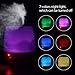 SIMPLETASTE 3L(0.79 Gal) Ultrasonic Cool Mist Humidifier Diffuser with 7 Colors LED Night Lights Whisper-Quiet