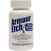 Armour Glass Etching Cream 10oz.