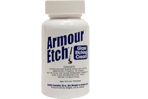 ARMOUR ETCH Armour Glass Etching Cream 10oz.
