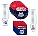 Westrick Arizona Wildcats Party Pack - 81 Pieces (Serves 24)