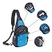 ZZSY Sling Backpack, Shoulder Chest Crossbody Bag Small Daypack for Outdoor Hiking Men & Women