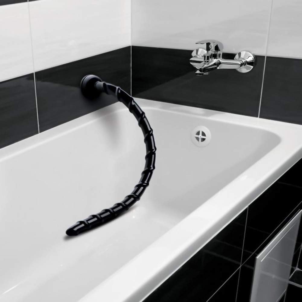 Hosed Swirl Thin Anal Snake Dildo Plug, 18-Inch - Image 5