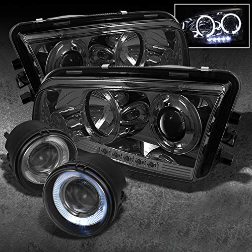 Fits 2006-2010 Dodge Charger Dual Halo LED Projector Lebanon | Ubuy Fits 2006-2010 Dodge Charger Dual Halo LED Projector Lebanon | Ubuy