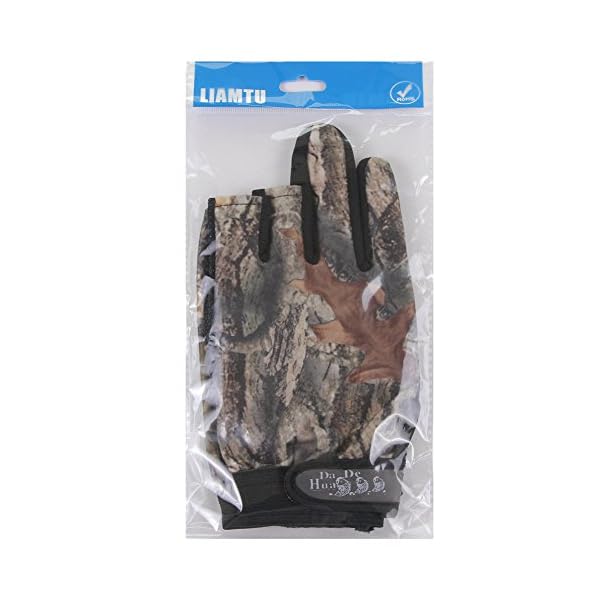 LIAMTU-3-Cut-Finger-Anti-slip-Waterproof-Fishing-Hunting-Gloves-Camouflage-Color LIAMTU-3-Cut-Finger-Anti-slip-Waterproof-Fishing-Hunting-Gloves-Camouflage-Color