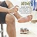 All Day Foot Cleanser Spray Travel Size 2oz Bottles - Shoe Deodorizer and Foot Deodorant - Perfect for Athletes and Everyday Use (2oz - 2pack)