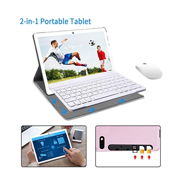 10-Inch-Tablet-4G-Android-10-TabletPC-with-Quad-Core-4GB-RAM-64GB-ROM-Dual-SIM-Card-8000mAh-HD-IPS-Display-Google-WIFIBluetoothGPSPink AOYODKG 10 Inch Phablet Android 10 Tablet PC, Quad-Core Pad with 4GB RAM 64GB ROM Dual SIM Card,4G LTE,5MP + 8MP Camera…