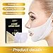 POP MODERN.C Double Chin Reducer V Line Lifting Mask V Shape Slimming Lifting Band Patch for Face and Chin Line Neck Mask Tightening Firming Moisturizing Facial Mask Christmas Gift for Women Gift