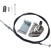 awtetpje Upgrade 56" Brake Cable Mechanical Brake Caliper and Bracket fit Go Kart Manco 9598 9597 For Yerf-Dog ASW MB-1 Bristers Thunder Predator 212cc 196cc 6.5hp Carter Drift Trike Fun Cart Parts