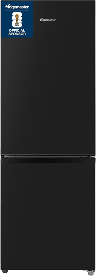 Fridgemaster MC50165EB 50cm Freestanding Fridge Freezer 175L Black