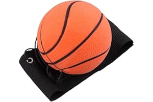 TypoGrove Reaction Training Ball with Adjustable Wrist Strap - High-Elasticity Rubber Basketball Trainer for Agility Drills and Reflex Exercises, Elastic String Sports Equipment for Athletes