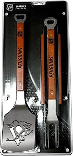 YouTheFan NHL Pittsburgh Penguins Classic Series 3-Piece BBQ Set