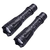 UltraFire CREE XML T6 LED Flashlight 5 Mode Zoomable Torch (Flashlight ONLY)
