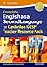 English as a Second Language for Cambridge IGCSERG: Teacher Resource Pack