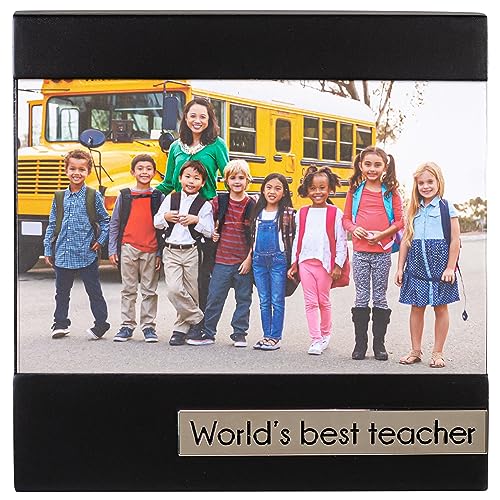Malden International Designs 4 x 6 inch World’s Best Teacher Wedge Word Picture…