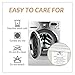 Word of Dream Pinch Pleat Microfiber Duvet Cover Set 3 PC, Full/Queen, White
